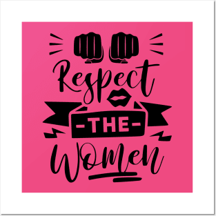 Respect the Women-International Women's Day Posters and Art